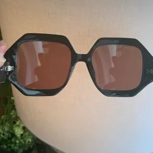 Authentic SWAROVSKI 53mm crystals geometric square sunglasses Swarovski | Accessories | Authentic Swarovski 53mm Crystals  main image 3